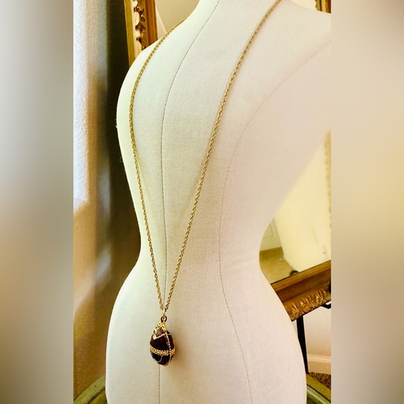 Vintage Faberge-style egg pendant - storyline by JJI - Picture 8 of 11